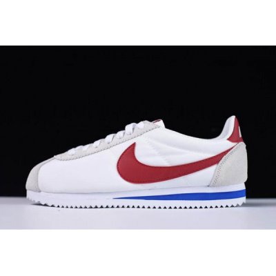 Nike Classic Cortez Nylon Beyaz / Kırmızı Lifestyle Ayakkabı Türkiye - CEQJO5CM